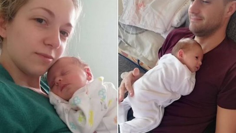 Тежката съдба на двумесечното бебе Калина разплака хиляди в мрежата