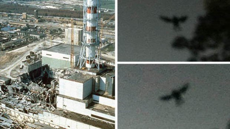 Тайнствено митично същество се появило над Чернобил дни преди трагедията (СНИМКИ)
