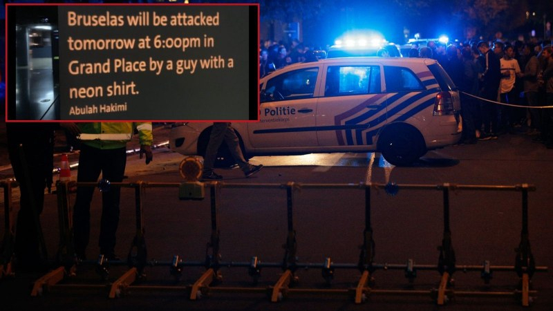 Полицията в Брюксел е на крак! Всеки момент в града се очаква да бъде извършен атентат 