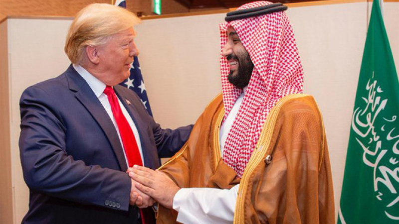 Тръмп към саудитския престолонаследник: Приятелю мой