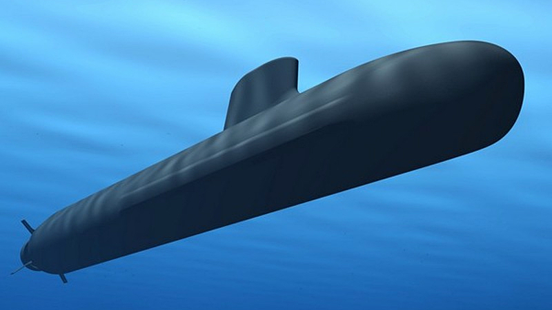Макрон показва новата атомна невидима подводница на Франция (СНИМКИ/ВИДЕО)