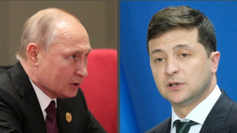 Путин и Зеленски проведоха първи телефонен разговор