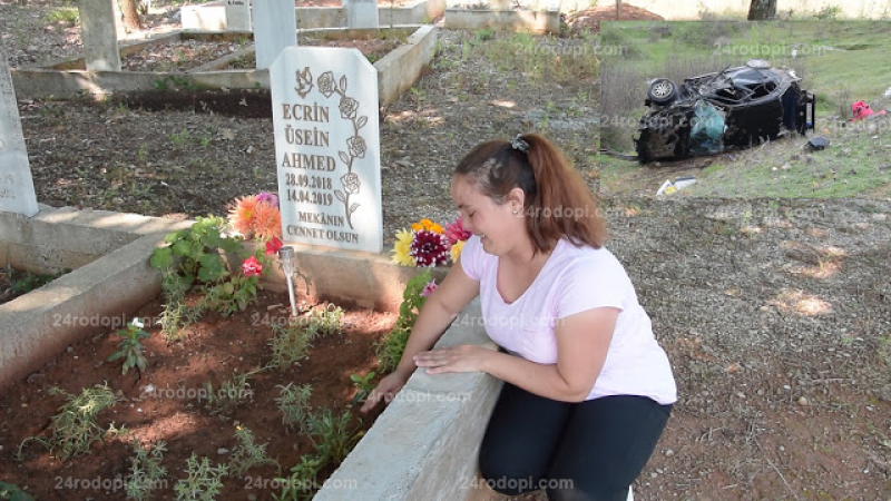 Майката на загиналото бебе при катастрофата с Местан рови с ръце гроба му (ВИДЕО)