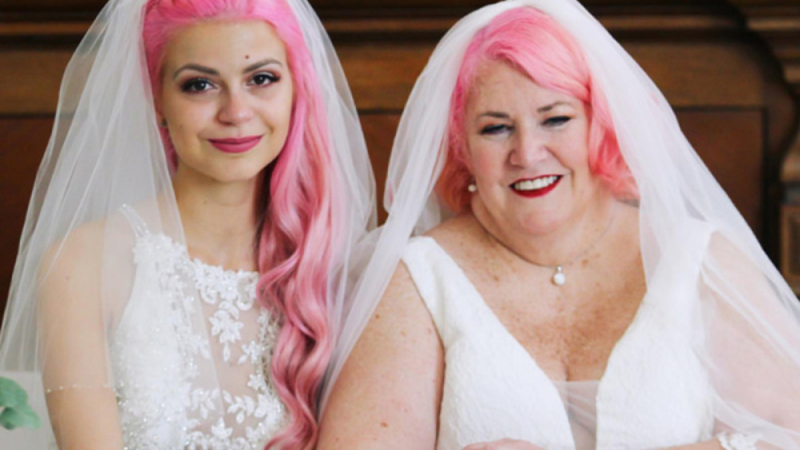 Журналистка се ожени за 37 години по-младо момиче, тези СНИМКИ ще ви шокират