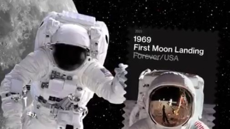 НАСА отбелязва подобаващо 50-тата годишнина от първото кацане на човек на Луната