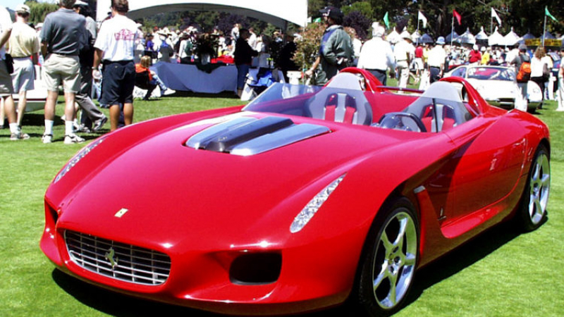 Ferrari Pininfarina Rossa - твърде красива, за да е истинска СНИМКИ