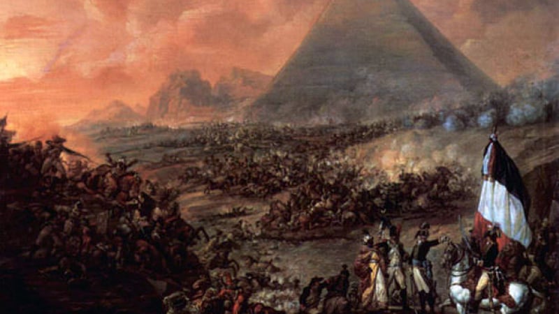 Наполеон влязъл в Хеопсовата пирамида и никога повече не бил същият човек