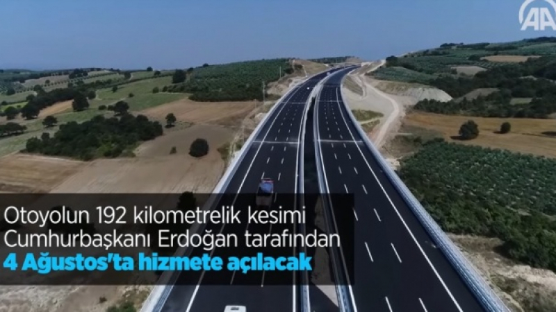 Ердоган реже лентата на смайваща магистрала от Истанбул до Измир ВИДЕО