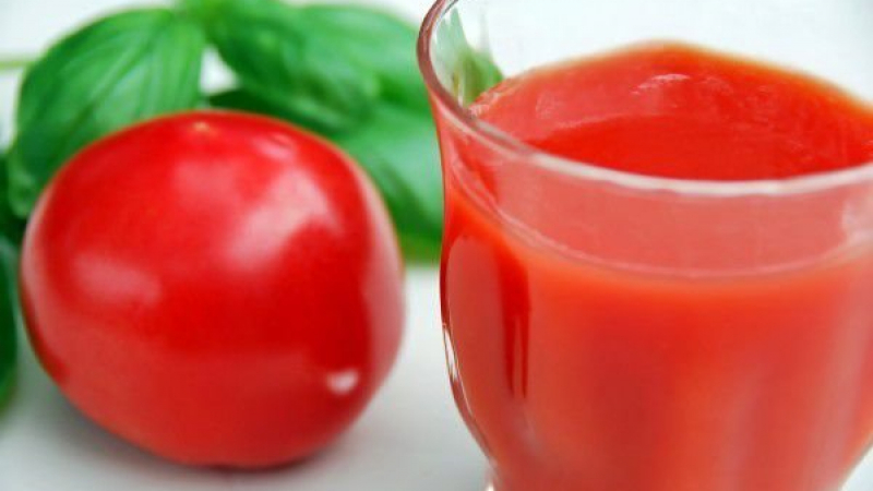Какво става с тялото, ако 1 г. пиете несолен доматен сок