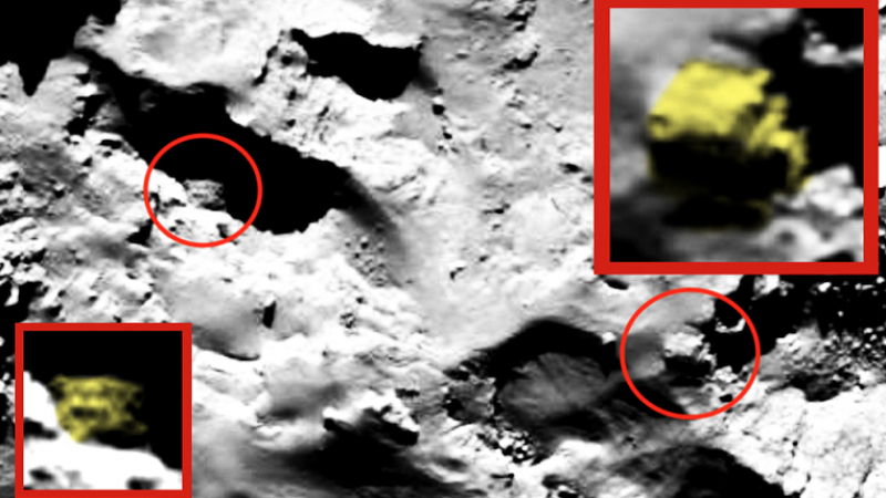 Уфолог: Видях кораби на извънземни на кометата Чурюмов-Герасименко