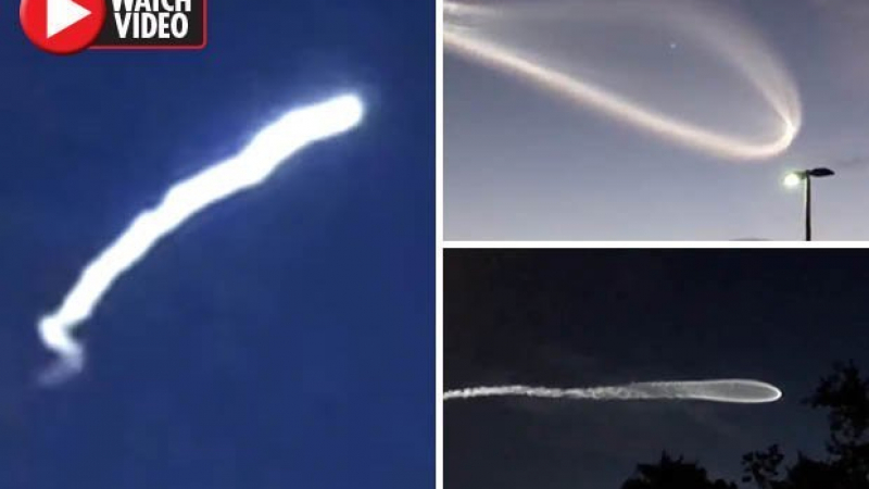 ВИДЕО показа как ракета озари нощното небе над САЩ