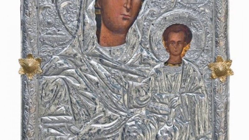 Странно знамение с икона на Богородица в Асеновград
