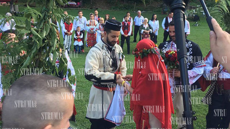 Петрич още дълго ще говори за тази уникална и приказна сватба СНИМКИ 