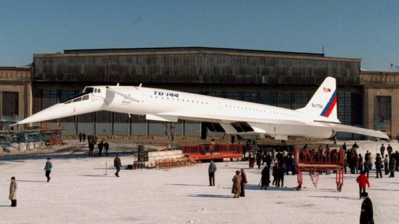 Краткият и трагичен живот на съветския Ту-144, с прякор Конкордски ВИДЕО