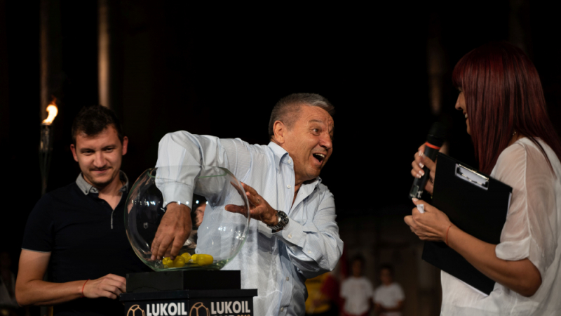 Lukoil Cup бе открит с огнена церемония в Античен театър - Пловдив