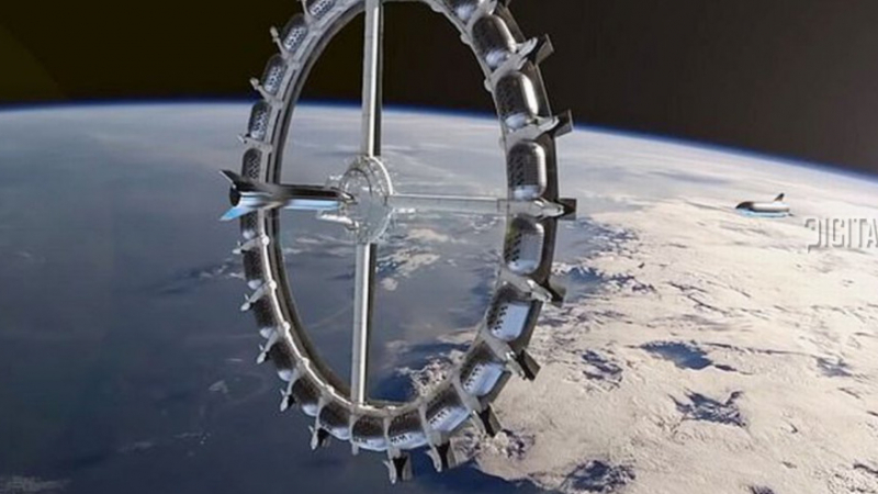 Ето как ще изглежда първият хотел за космически туристи в света