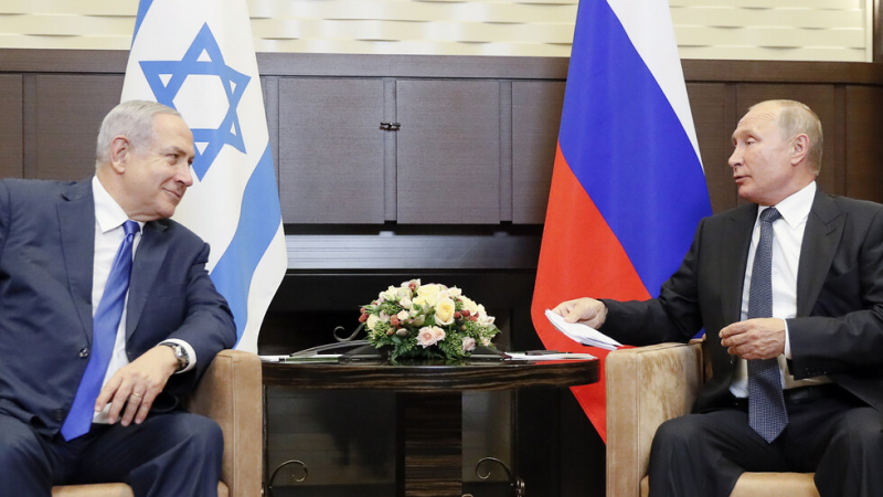 Путин с гореща молба към Нетаняху