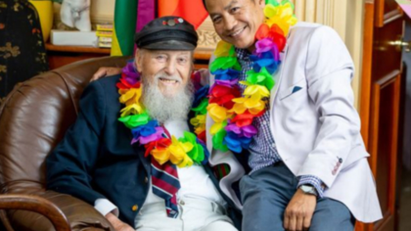 Герой от втората световна война призна, че е гей на 92 години 