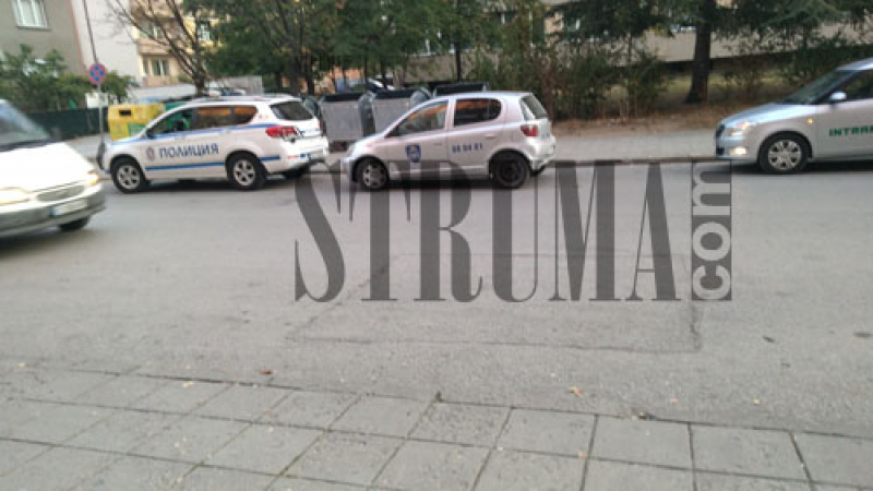 Зрелище в центъра на Благоевград – намеси се полиция СНИМКИ