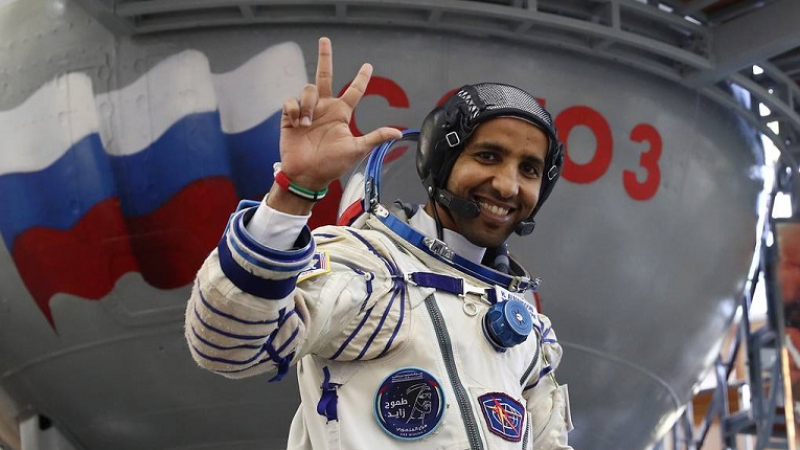 Няма да повярвате какво се случи с арабския космонавт на борда на МКС 