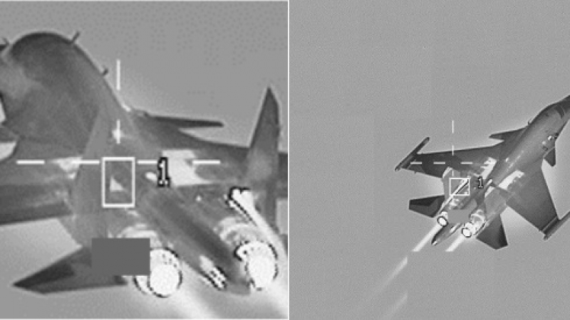 Изтребители на НАТО спипаха Су-34 и го взеха на мушка 