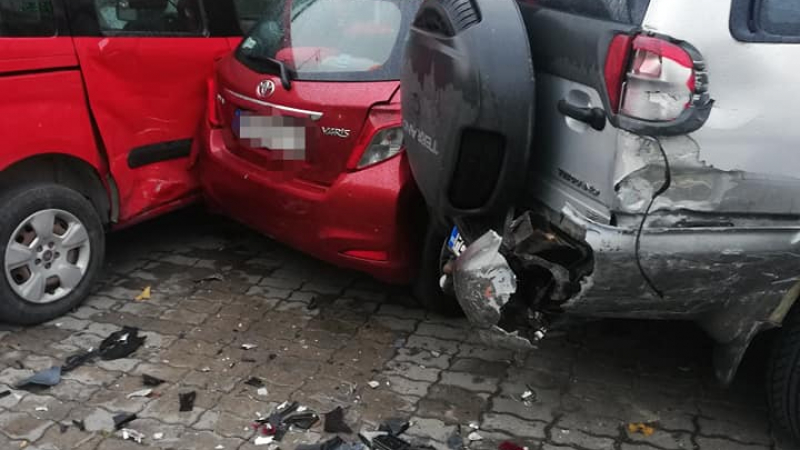 Арестуваха пияния на кирка шофьор с BMW X5 от мелето в Пловдив СНИМКИ