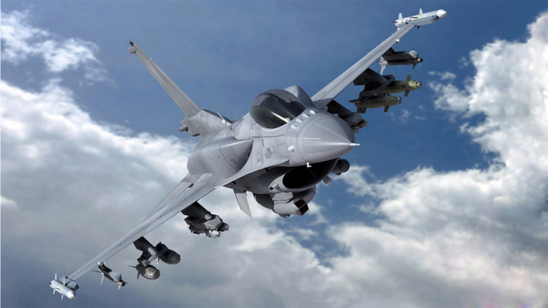 Изтребител Ф-16 се разби до американска база в Германия