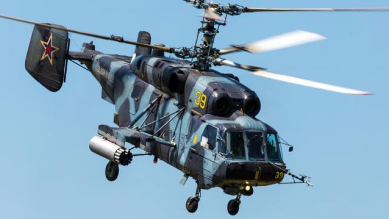 Рядък звяр: Щурмовият хеликоптер Ка-29 е забелязан на ученията на морската пехота