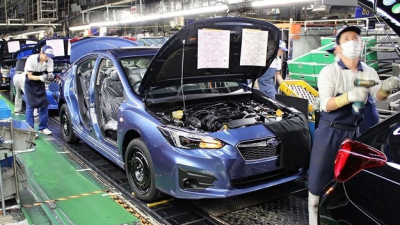 Subаru спира производството на автомобили