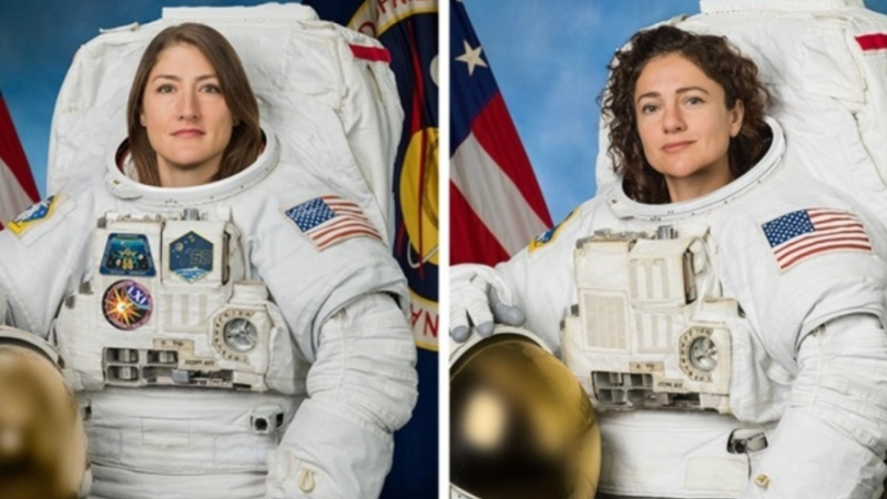 На живо: Астронавтките Кристина Кук и Джесика Миър излизат в открития Космос