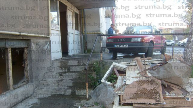 Екшън и грозни номерца подпалиха блок в Кюстендил