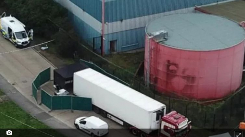 Камионът с 39 трупа показва промяна в мигрантските маршрути след затварянето на лагера в Кале