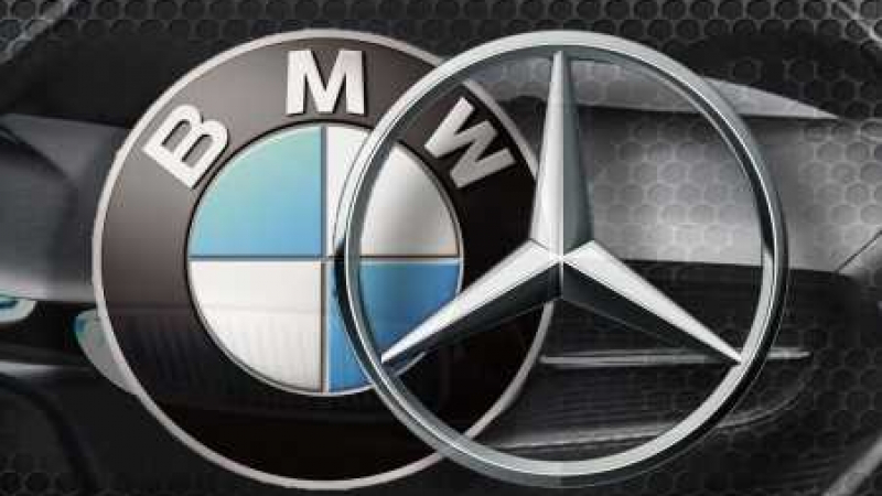 Компаниите BMW и Mercedes-Benz се изгавриха една с друга СНИМКИ