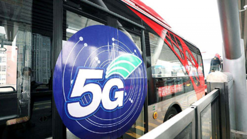 В Чънду пуснаха първият градски автобус с 5G технологии