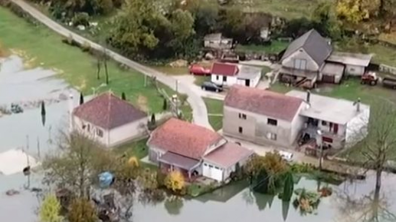 Черна гора потъна под вода, иде ли ужасът към България ВИДЕО