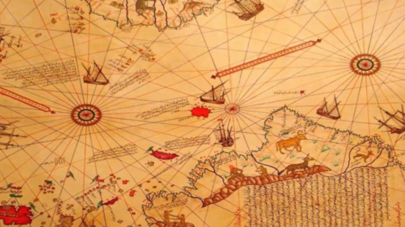 Карта на османски адмирал от 15 век шокира учените ВИДЕО