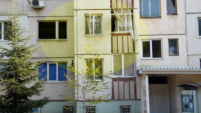 Взрив в блок в Стара Загора! Тече масова евакуация СНИМКИ