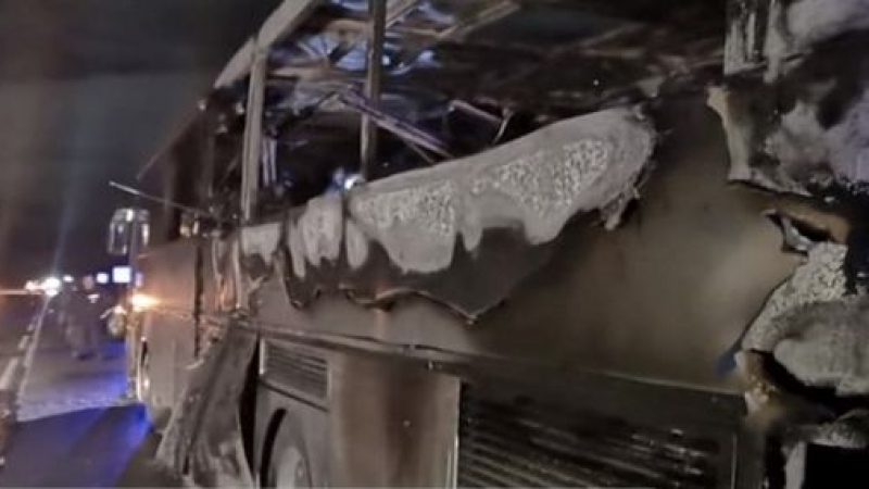 Горещи новини за пътниците от изгорелия край Бургас автобус