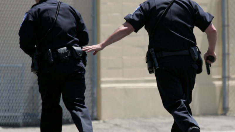 Екшън: Полицаи и арестант си играят на стражари и апаши в Плевен