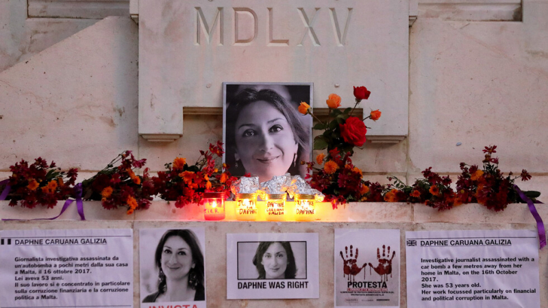 Убийството на малтийската журналистка било поръчано като в мафиотски филм