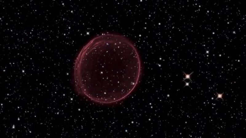 Откриха в Космоса обект, приличащ на гигантска играчка за елха ВИДЕО 