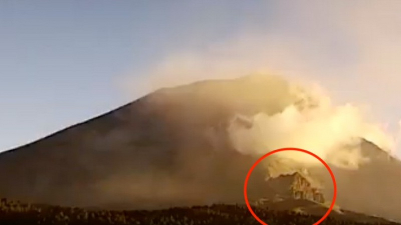 Мексиканският вулкан Попокатепетъл разкри своя извънземна тайна ВИДЕО