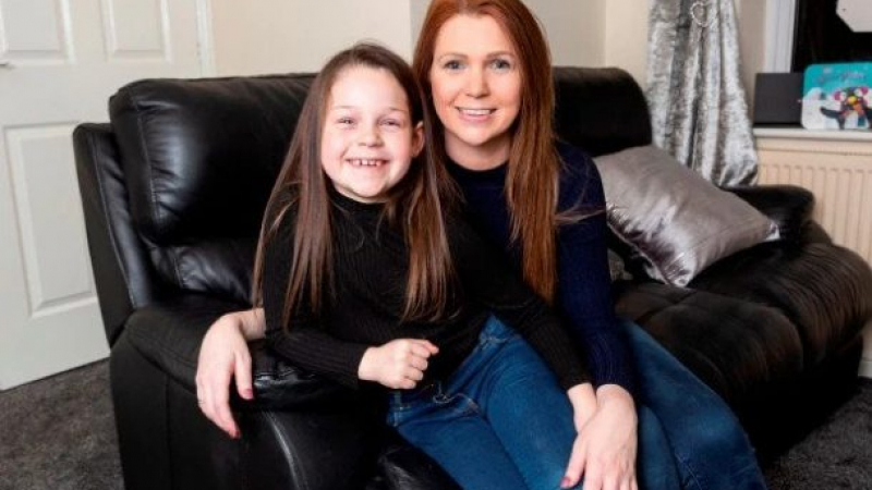 7-годишно момиче спаси живота на майка си