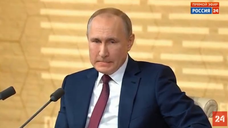 Българин вся истински хаос на пресконференцията на Путин СНИМКА 