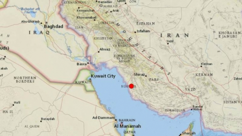 Силно земетресение удари Иран