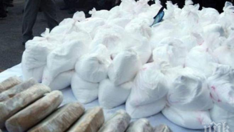 Огромна пратка с кокаин заловиха в Уругвай