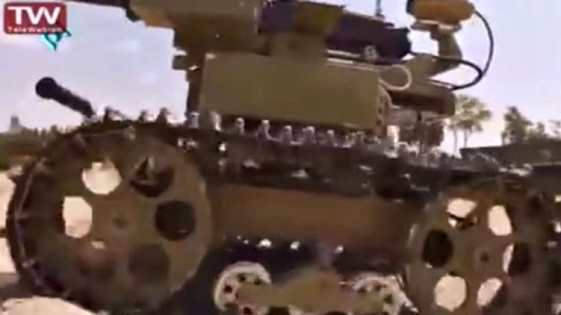 Иран отговори на ВВС армадата на САЩ с роботи убийци, взривяващи танкове на пух и прах ВИДЕО 