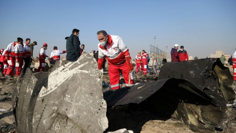 Ден на траур в Украйна заради самолетната катастрофа в Иран