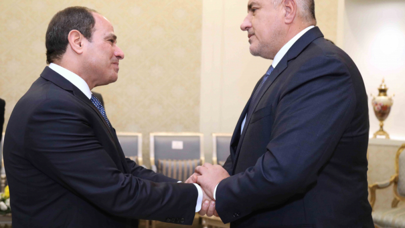 Президентът на Египет изпрати Борисов като приятел и обеща... ВИДЕО 