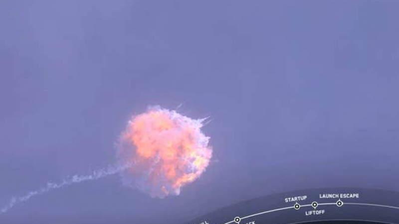 Зрелище! Ракета на Илон Мъск се взриви във въздуха ВИДЕО 